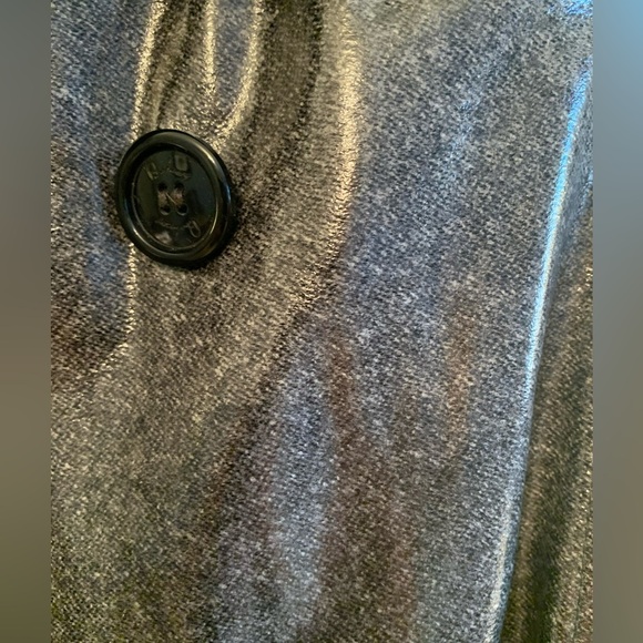 Burberry nwt new with tag trench coat graphite women’s 12 made in Italy - Picture 4 of 16